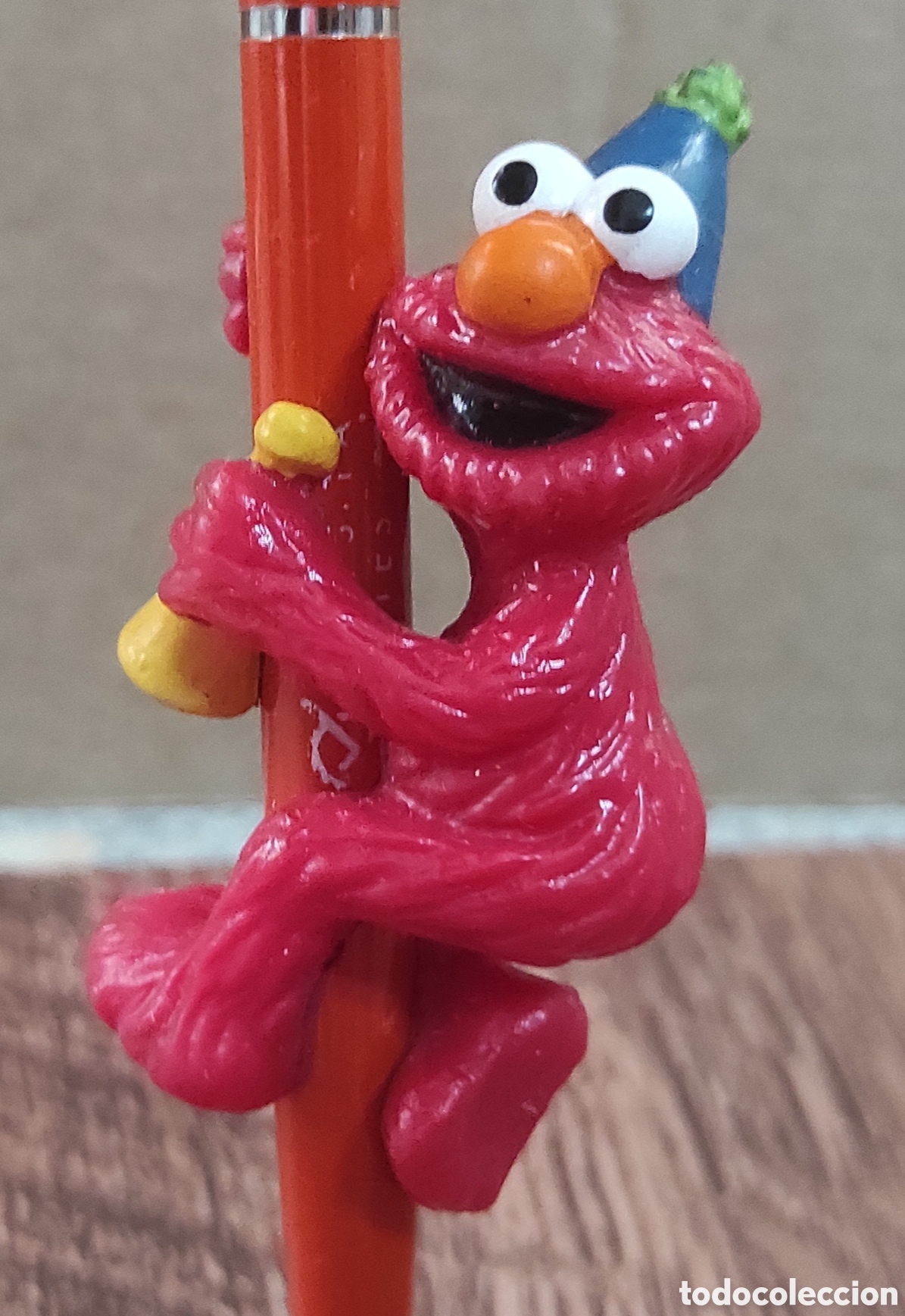 Figuras de goma y PVC: FIGURA PVC ELMO DE BARRIO S&Eacute;SAMO - A&Ntilde;OS 90 - MARCA APPLAUSE