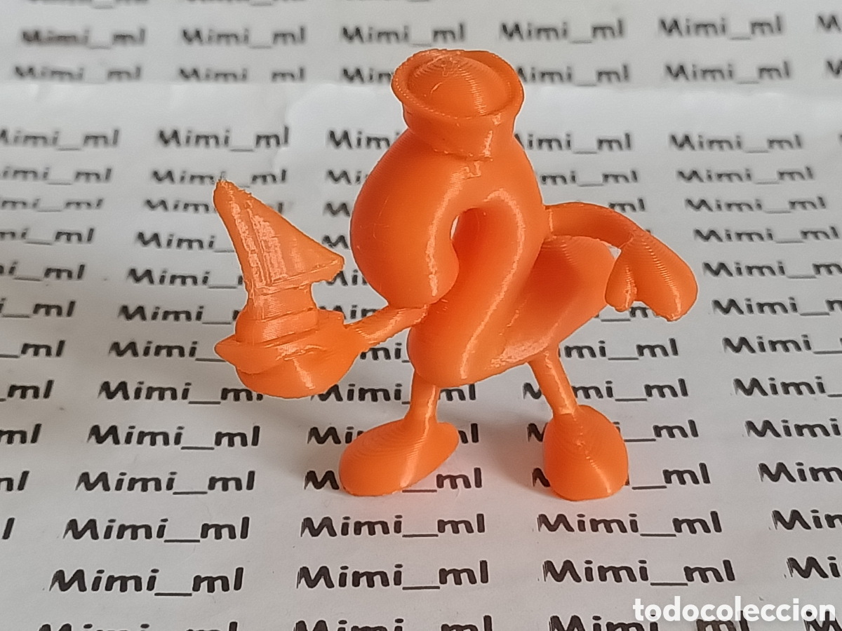 Figuras de goma y PVC: Figura n&uacute;mero 2 10+2 en impresi&oacute;n 3d (lista para pintar)