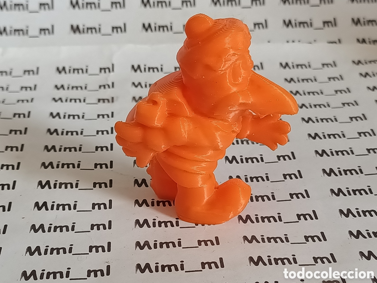 Figuras de goma y PVC: Figura ladr&oacute;n Duckula en impresora 3d (lista para pintar)