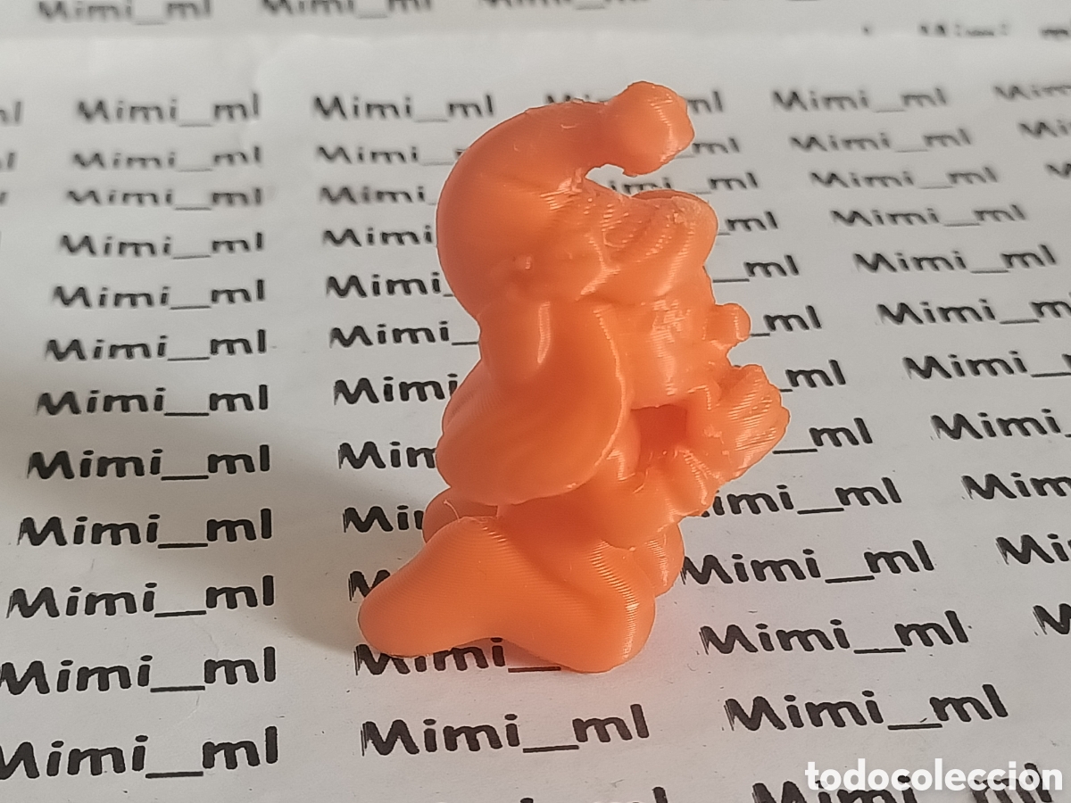 Figuras de goma y PVC: Figura pitufina rezando en impresora 3d no Schleich (lista para pintar) smurfs pitufo