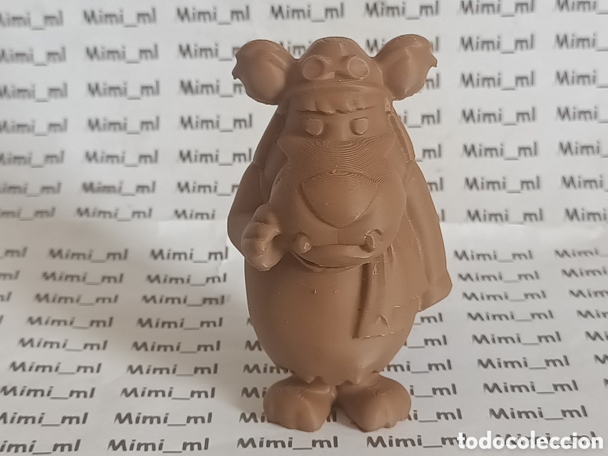 Figuras de goma y PVC: Figura perro Pat&aacute;n autos locos en impresora 3d ( lista para pintar)