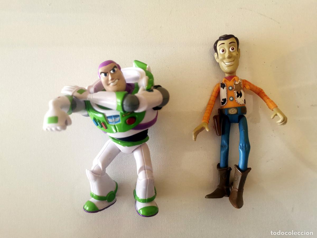 Figuras de goma y PVC: Sherif Woody + Buzz Lightyear Mattel - Toy Story Disney - Pixar