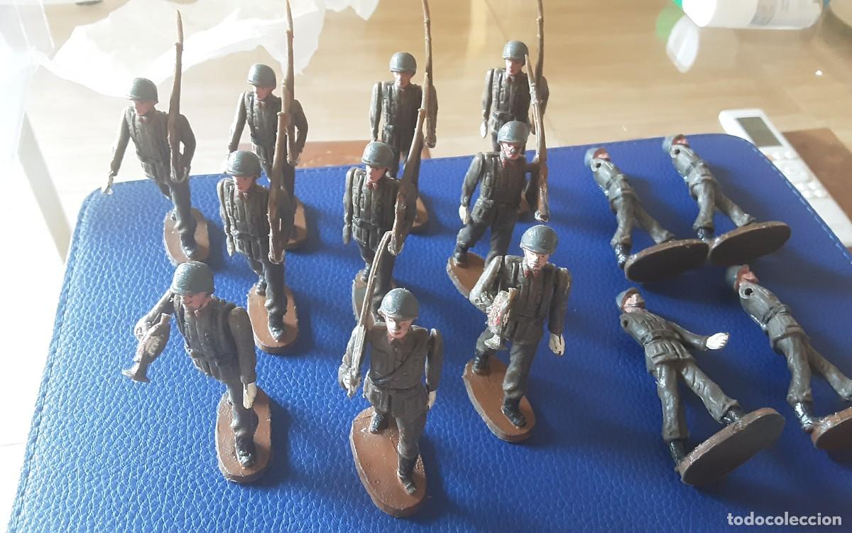 Figuras de goma y PVC: Teixido desfile infanter&iacute;a