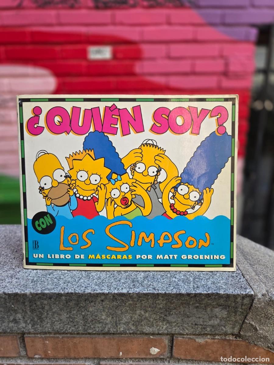 Figuras de goma y PVC: &iquest;Qui&eacute;n soy? con Los Simpson Ediciones B a&ntilde;os 90