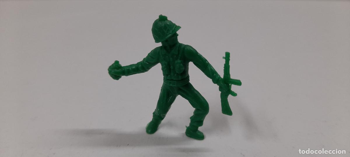 Figuras de goma y PVC: SOLDADO - HAZA&Ntilde;AS Y COMBATES . FIGURA DUNKIN ORIGINAL A&Ntilde;OS 70