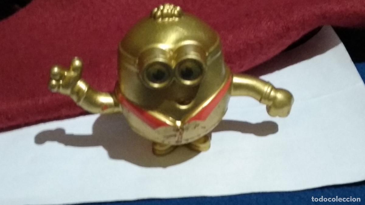 Figuras de goma y PVC: FIGURA MU&Ntilde;ECO MINIONS MCDONALD'S MCDONALD GRU DORADO MCDONALDS