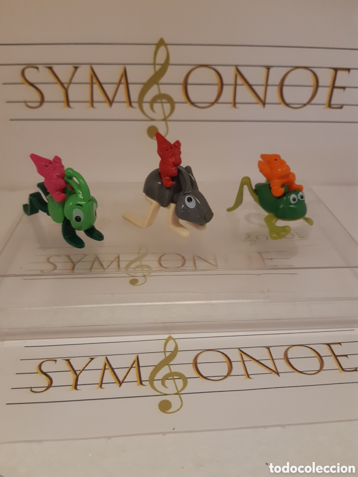 Figuras de goma Kinder: Serie completa kinder Sorpresa gnomos k04