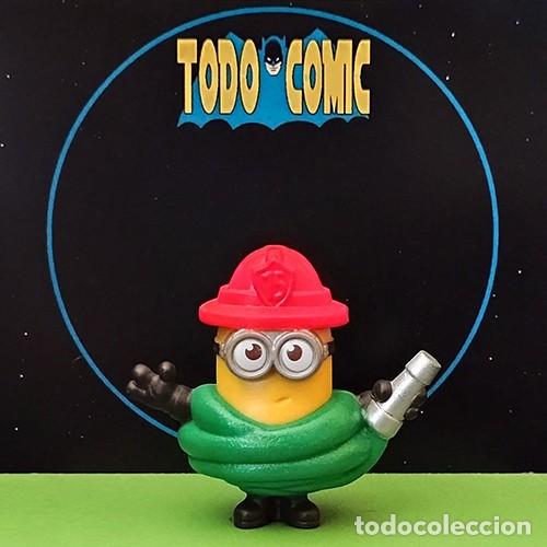 Figuras de goma y PVC: Minion Bombero / McDonalds 2019