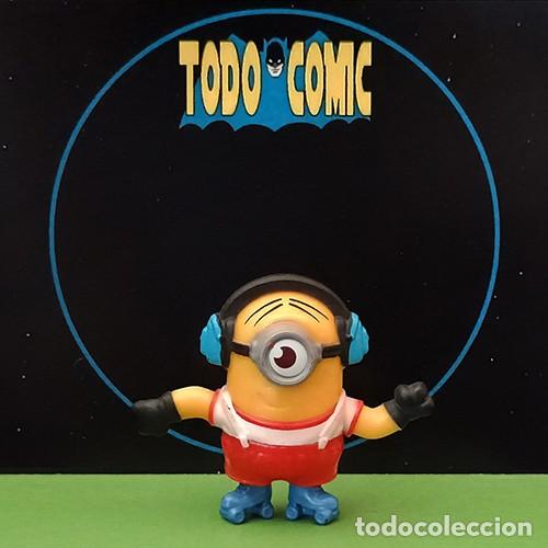Figuras de goma y PVC: Minion con Patines y Cascos / McDonalds 2019