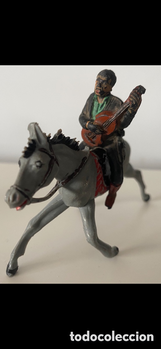 Figuras de goma y PVC: Charro goma Pech Hnos
