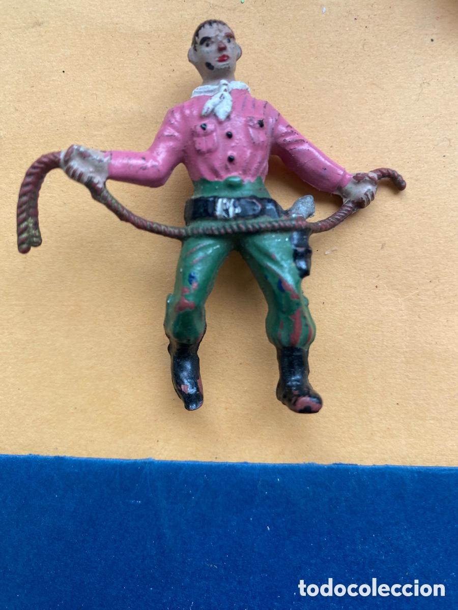 Figuras de goma y PVC: Cowboy alca Capell goma