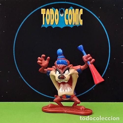 Figuras de goma y PVC: Demonio de Tasmania F.C. Barcelona / Star Toys / Espa&ntilde;a / Warner Bros 1996