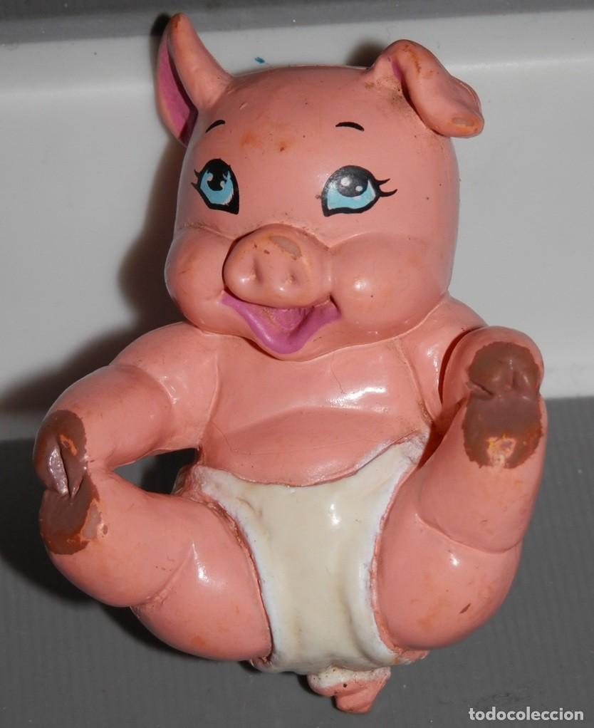 Figuras de goma y PVC: FIGURA PVC CERDITO DE LA MAGIC DIAPER BABIES PETS