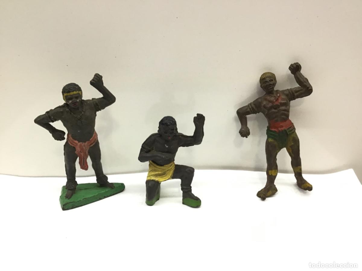 Figuras de goma y PVC: FIGURA AFRICANO JECSAN GOMA SELVA SAFARI AFRICA no pech reamsa comansi lafredo mairza arcla