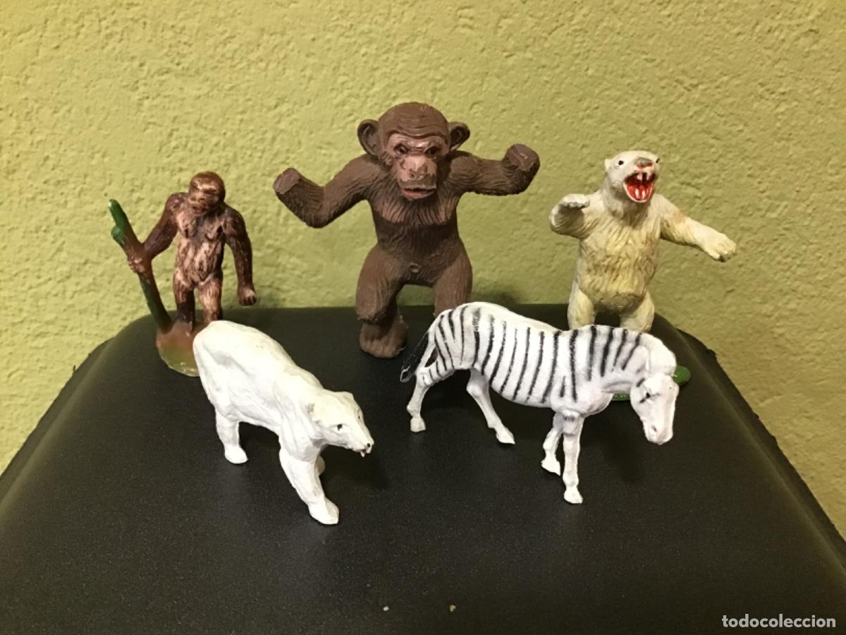Figuras de goma y PVC: Lote animales madelman CLAIRET circo varios no jecsan reamsa comansi Yolanda comic spain britains
