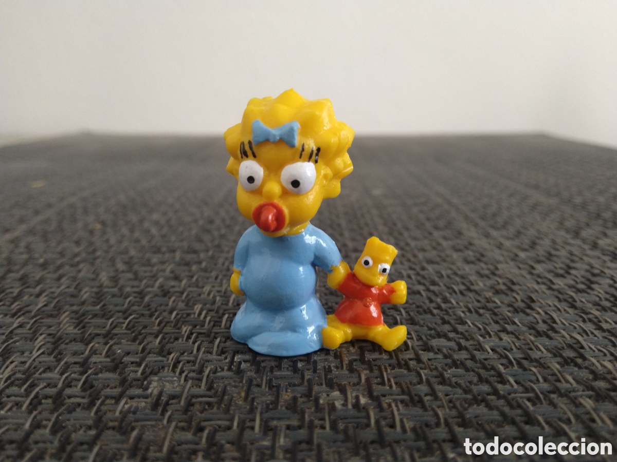 Figuras de goma y PVC: FIGURA PVC MAGGIE DE BULLY MATT GROENING FOX SERIE TV THE SIMPSONS SIMPSON BART HOMER MARGE LISA