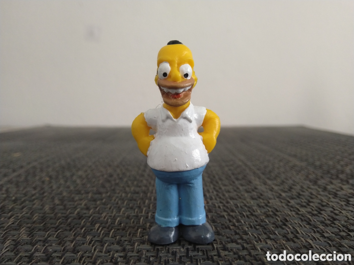 Figuras de goma y PVC: FIGURA PVC HOMER DE BULLY MATT GROENING FOX SERIE TV THE SIMPSONS SIMPSON BART MARGE LISA MAGGIE