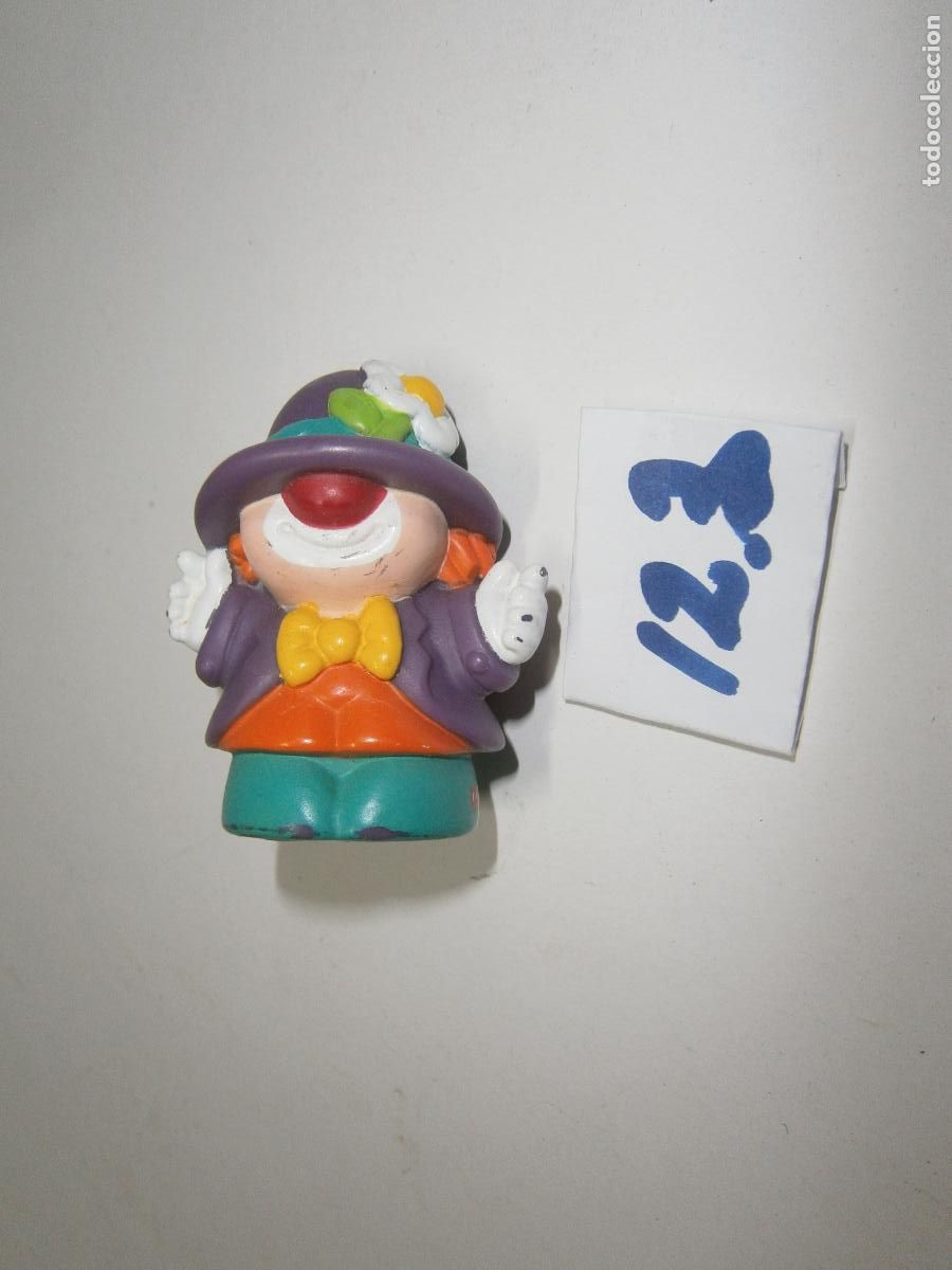 Figuras de goma y PVC: FIGURA DE GOMA O PVC - PAYASO DE CIRCO