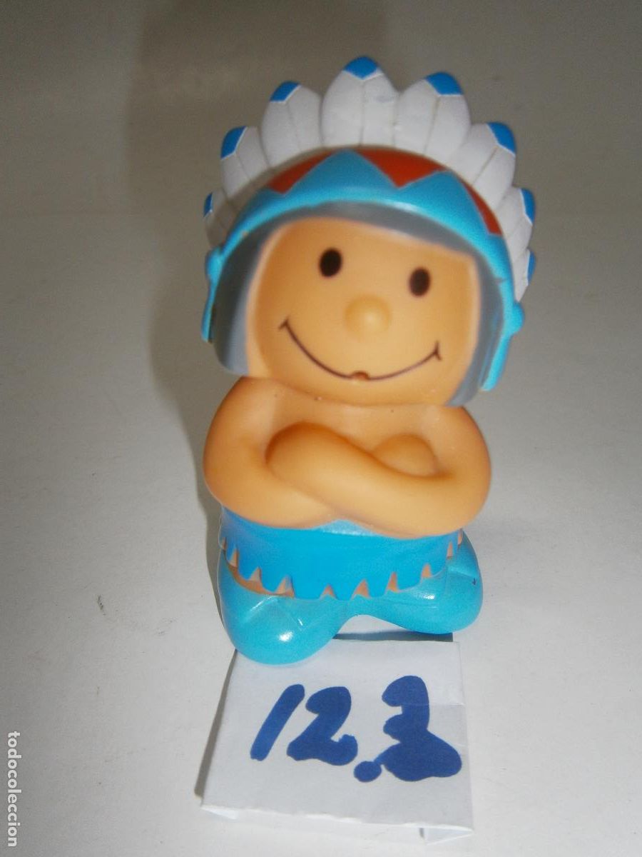 Figuras de goma y PVC: FIGURA DE GOMA O PVC - INDIO