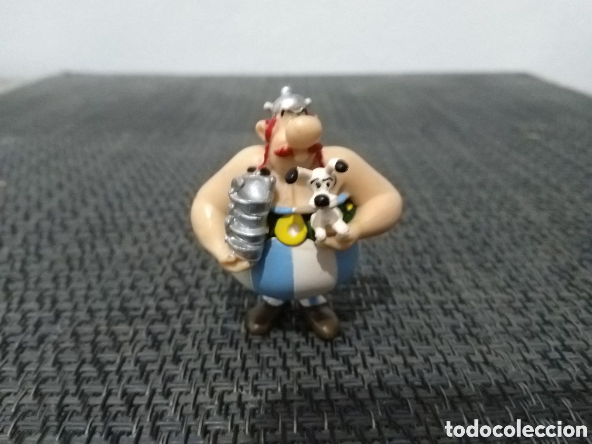 Figuras de goma y PVC: FIGURA PVC ASTERIX Y OBELIX PLASTOY UDERZO GOSCINNY COMICS TEBEOS CON CASCOS Y IDEAFIX
