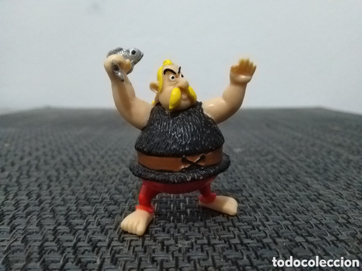 Figuras de goma y PVC: FIGURA PVC ASTERIX Y OBELIX PLASTOY UDERZO GOSCINNY COMICS TEBEOS ORDENALFABETIX PESCATERO