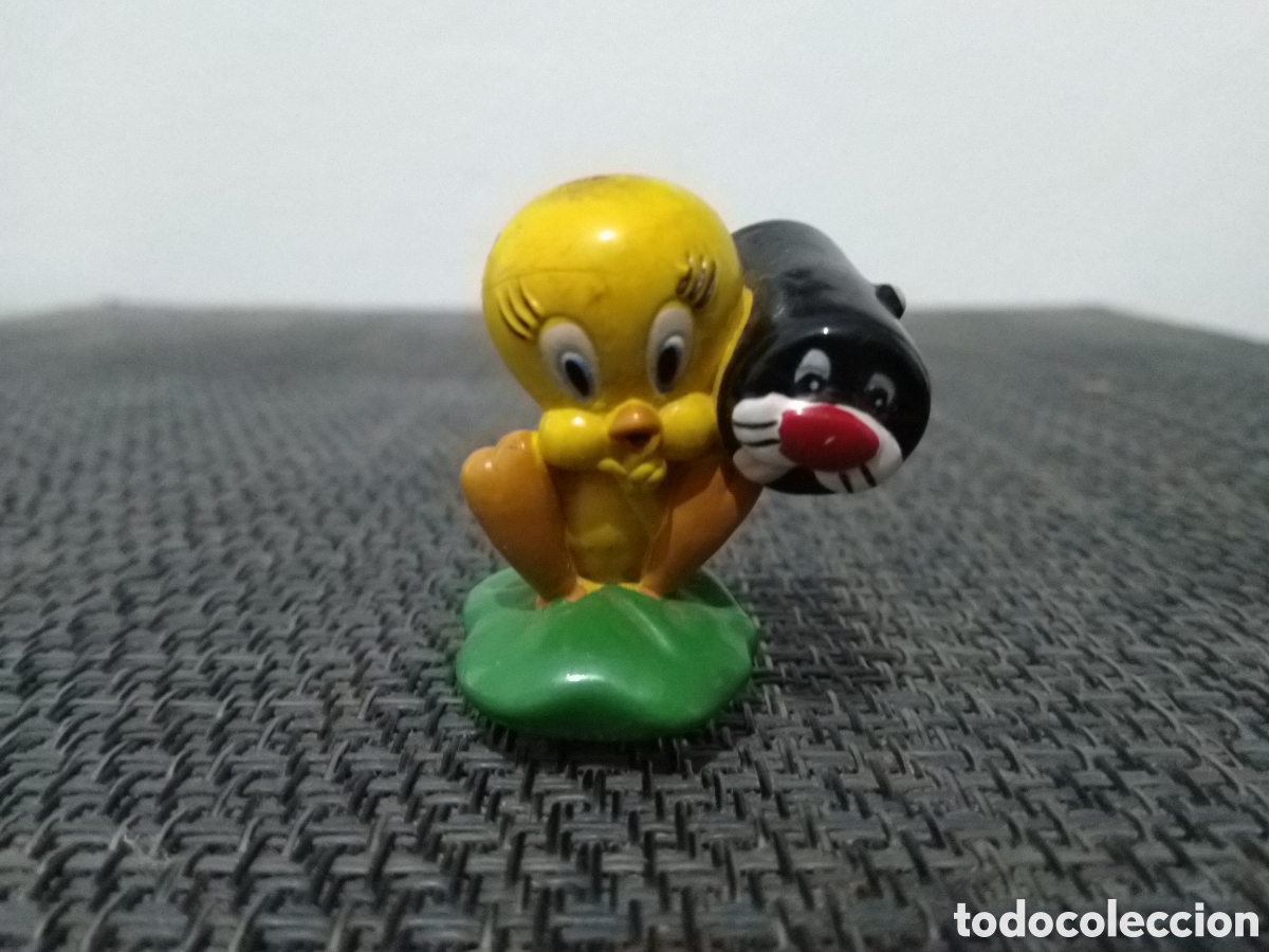 Figuras de goma y PVC: FIGURA PVC PIOLIN HA HA HA TM WARNER BROSS LINDO GATITO DIBUJOS ANIMADOS TV MARTILLO SILVESTRE