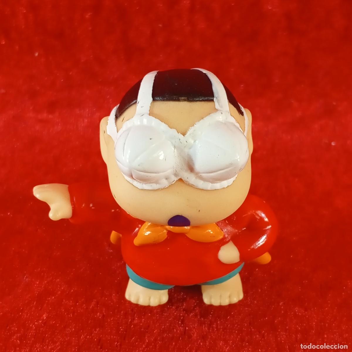 Figuras de goma y PVC: FIGURA DE PVC - SHIN-CHAN CON SUJETADOR COMO ANTIFAZ - 6 X 5,5 CM / 2071