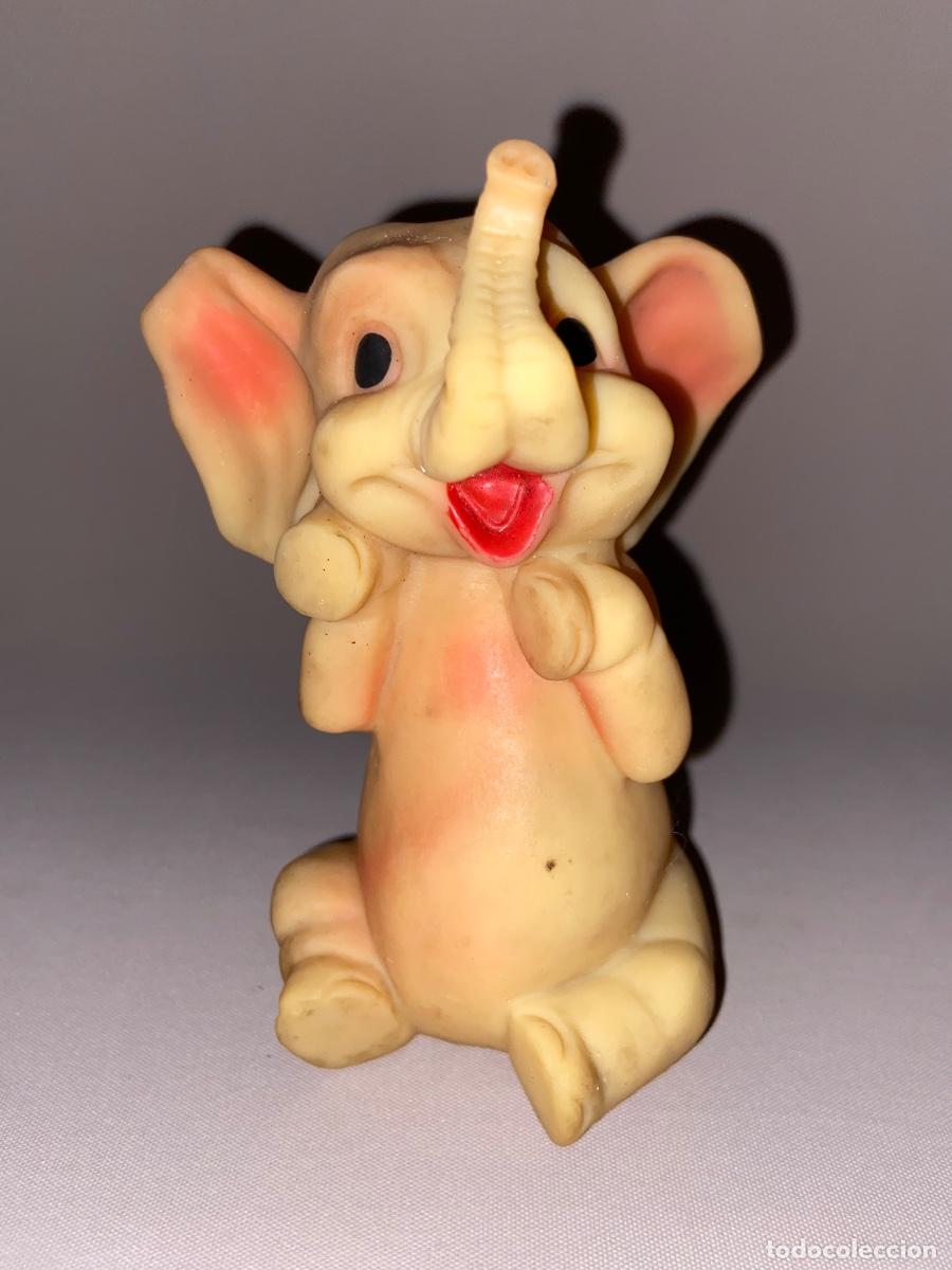 Figuras de goma y PVC: ANTIGUA FIGURA &ldquo; DUMBO &ldquo; DE GOMA - DISNEY A&Ntilde;OS 70