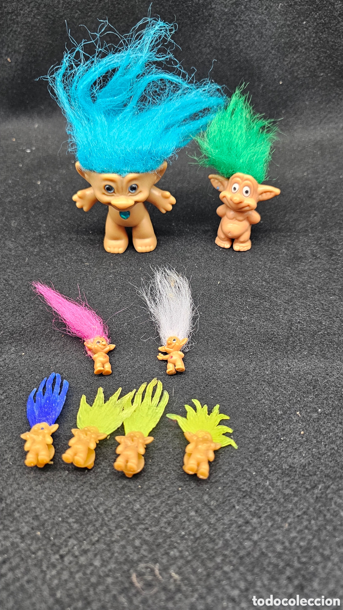 Figure di Gomma e PVC: Lote de Troll d&eacute;cada de los 90