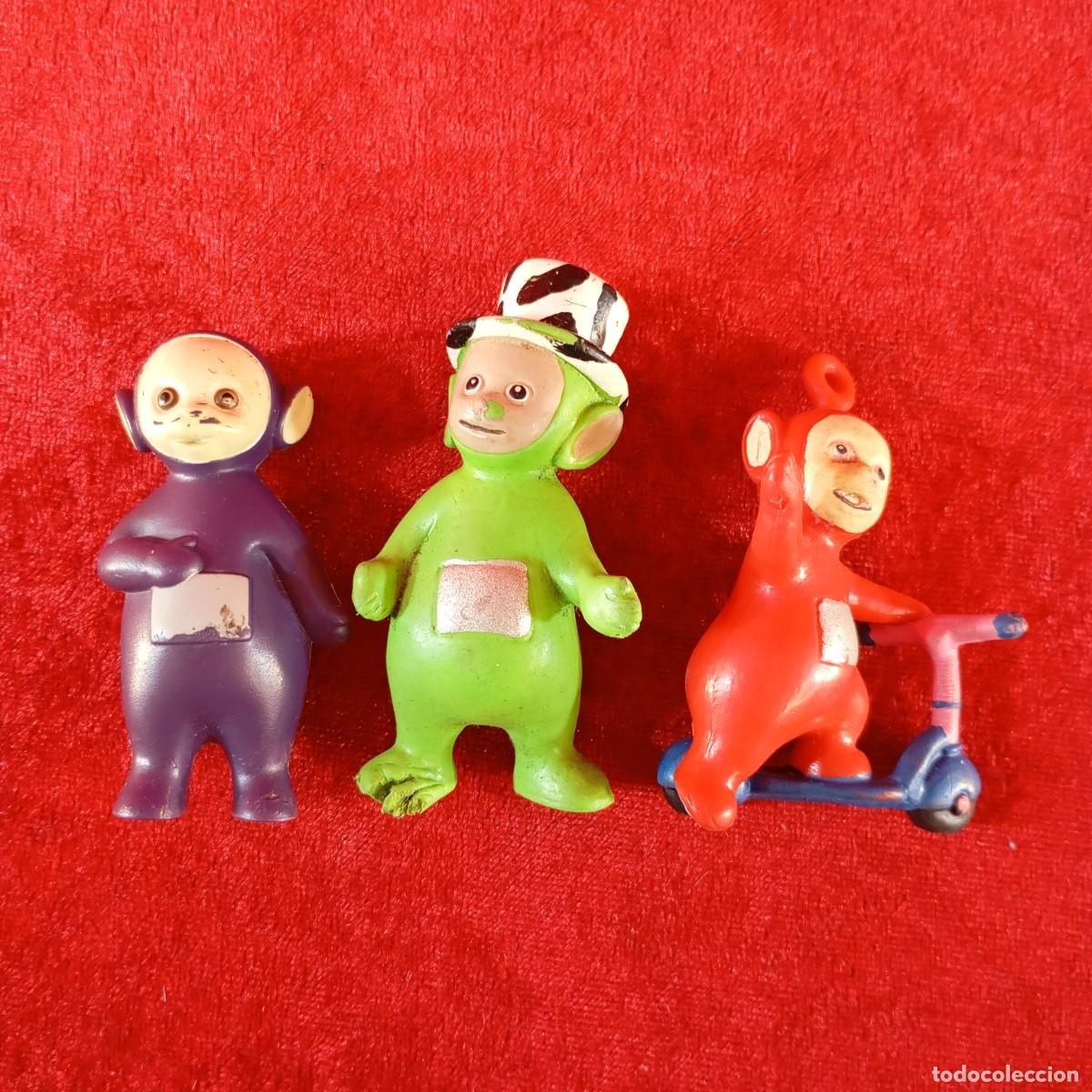 Figuras de goma y PVC: LOTE 3 FIGURAS DE PVC - TINKY WINKY, DIPSY, PO - TELETUBBIES - BULLY - VER DESCRIPCI&Oacute;N / 2082