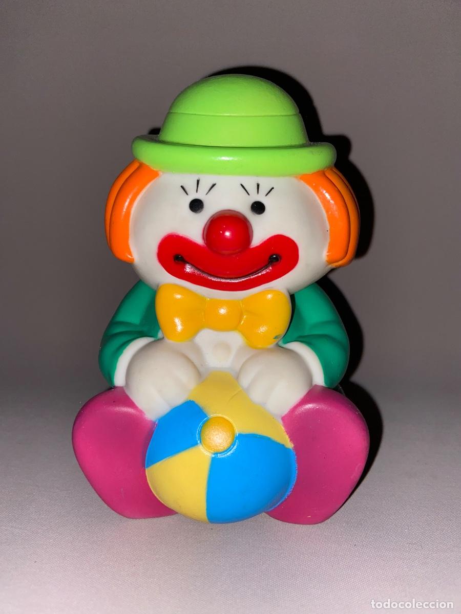 Figuras de goma y PVC: MAGNIFICO FIGURA &ldquo; PAYASO &ldquo; DE GOMA - CHIFLE