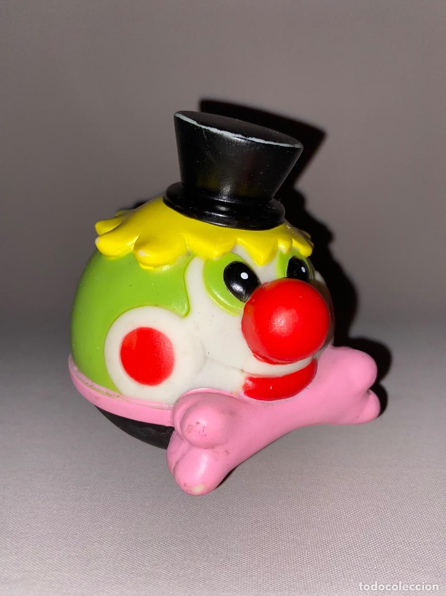 Figuras de goma y PVC: MAGNIFICO FIGURA &ldquo; PAYASO &ldquo; DE GOMA - MU&Ntilde;ECO CHIFLE