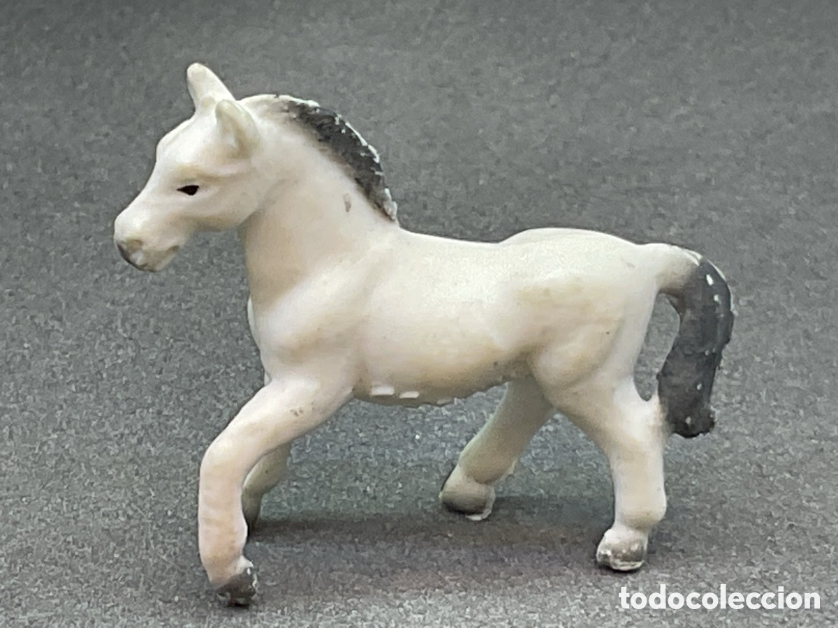 Figuras de goma y PVC: ANTIGUA FIGURITA DE CABALLO EN GOMA. MARCA BULLY. GERMANY.