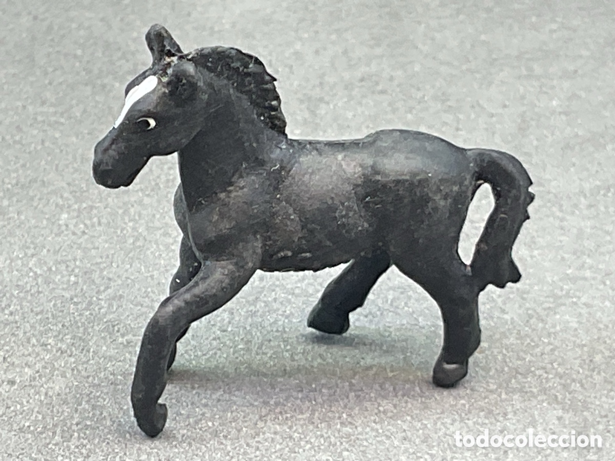 Figuras de goma y PVC: ANTIGUA FIGURITA DE CABALLO EN GOMA. MARCA BULLY. GERMANY.
