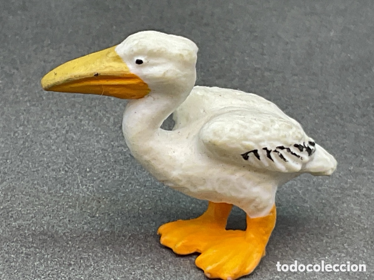 Figuras de goma y PVC: ANTIGUA FIGURITA DE PELICANO EN GOMA. MARCA BULLY. GERMANY.