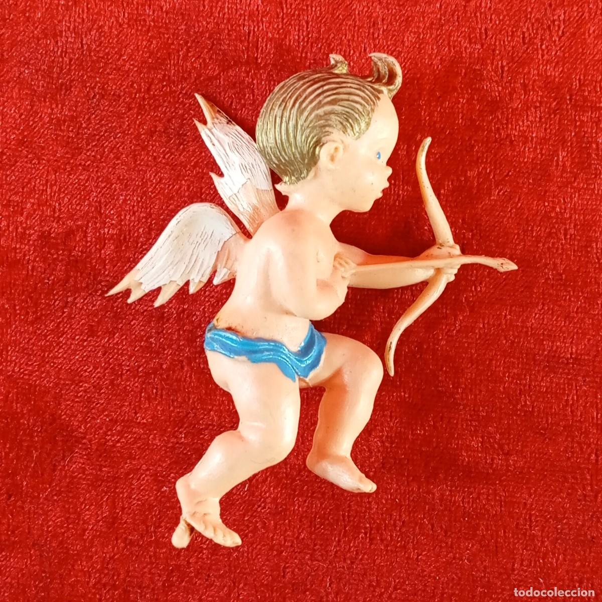Figuras de goma y PVC: FIGURA DE PVC - CUPIDO - SAN VALENT&Iacute;N - 8,5 X 6 CM / 2098