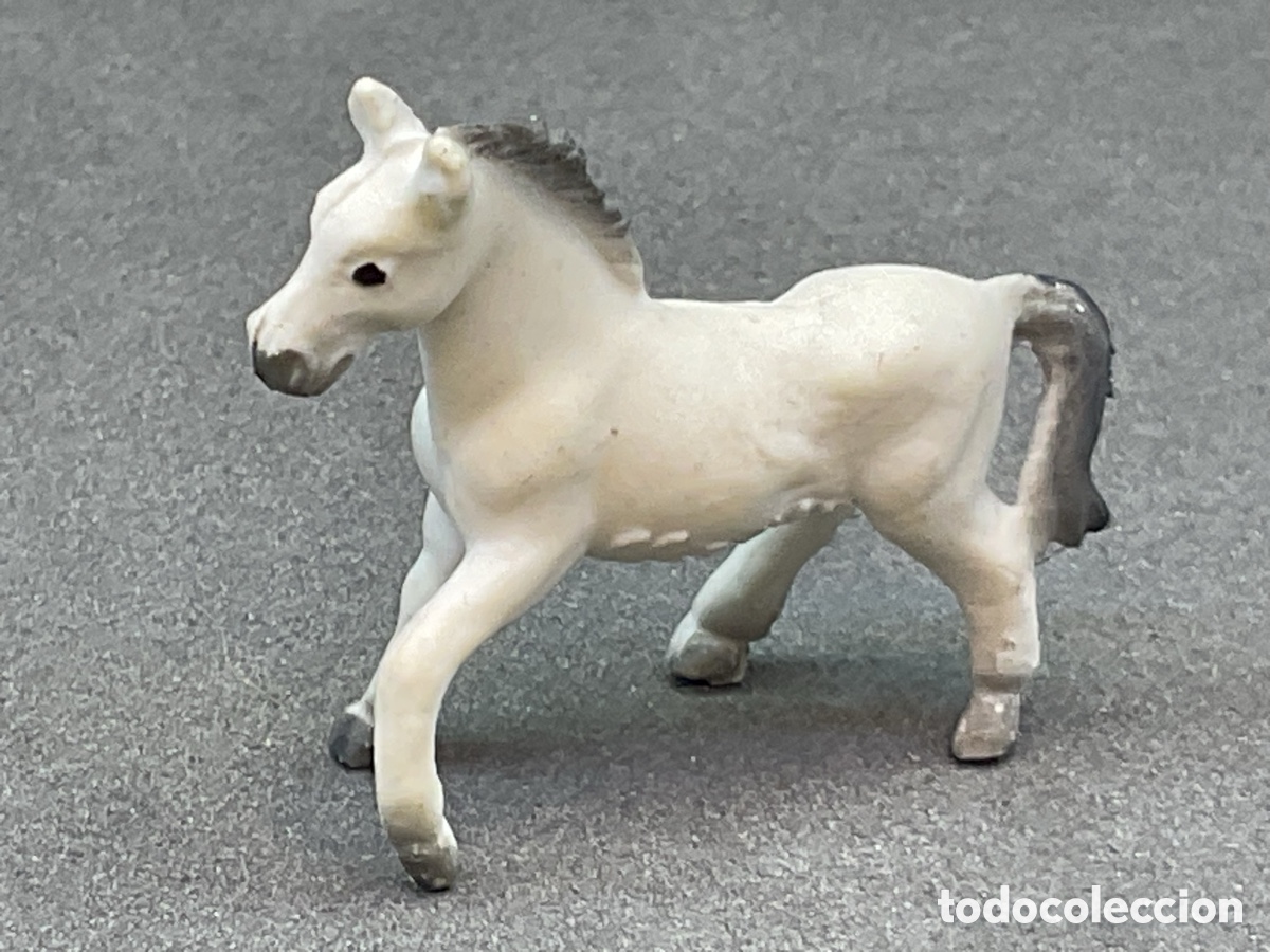 Figuras de goma y PVC: ANTIGUA FIGURITA DE CABALLO EN GOMA. MARCA BULLY. GERMANY.