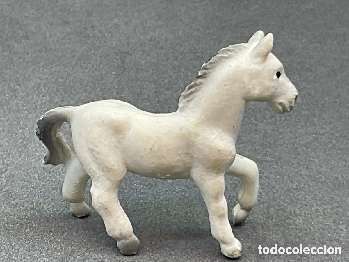 Figuras de goma y PVC: ANTIGUA FIGURITA DE CABALLO EN GOMA. MARCA BULLY. GERMANY.