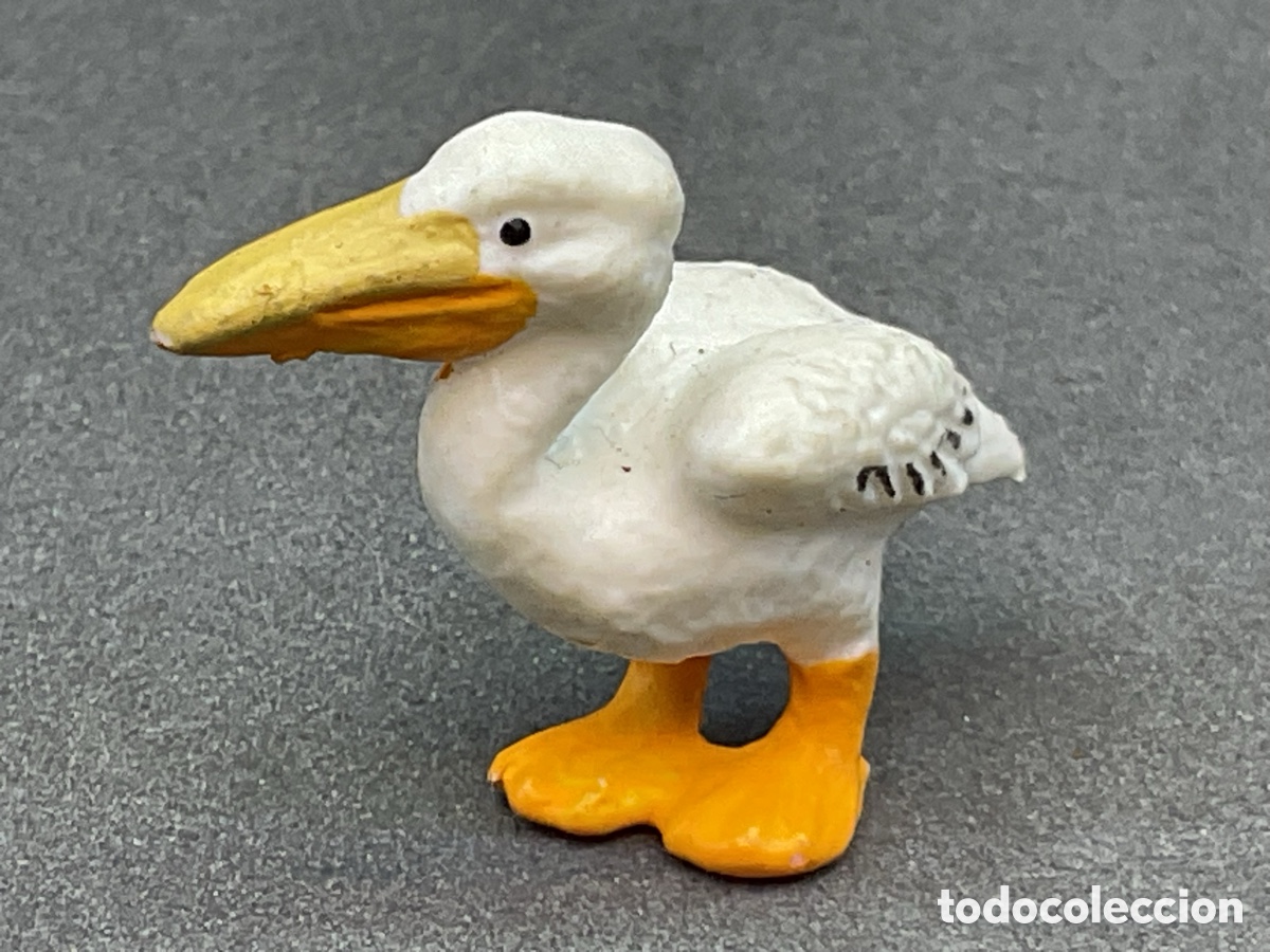 Figuras de goma y PVC: ANTIGUA FIGURITA DE PELICANO EN GOMA. MARCA BULLY. GERMANY.