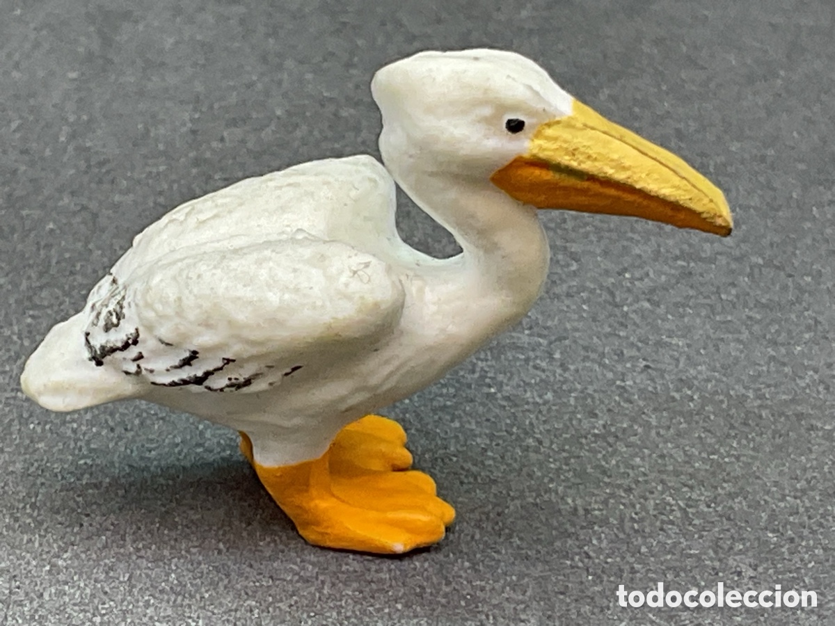 Figuras de goma y PVC: ANTIGUA FIGURITA DE PELICANO EN GOMA. MARCA BULLY. GERMANY.