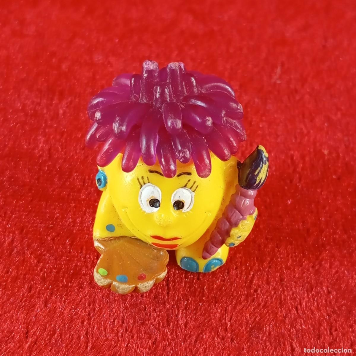Figuras de goma Kinder: FIGURA DE PL&Aacute;STICO - ANNE-MONE - COLECCI&Oacute;N AQUALAND - KINDER SORPRESA - 3,5 X 3 CM / 2108
