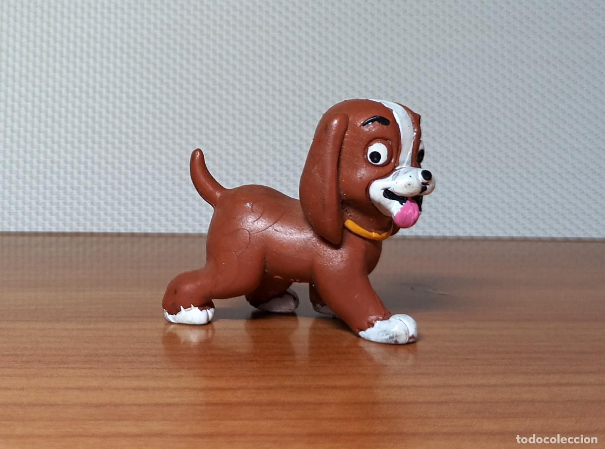 Figuras de goma y PVC: Figura de Fortunato (Lucky) - Los Cachorros o Pound Puppies - A&ntilde;o 1986