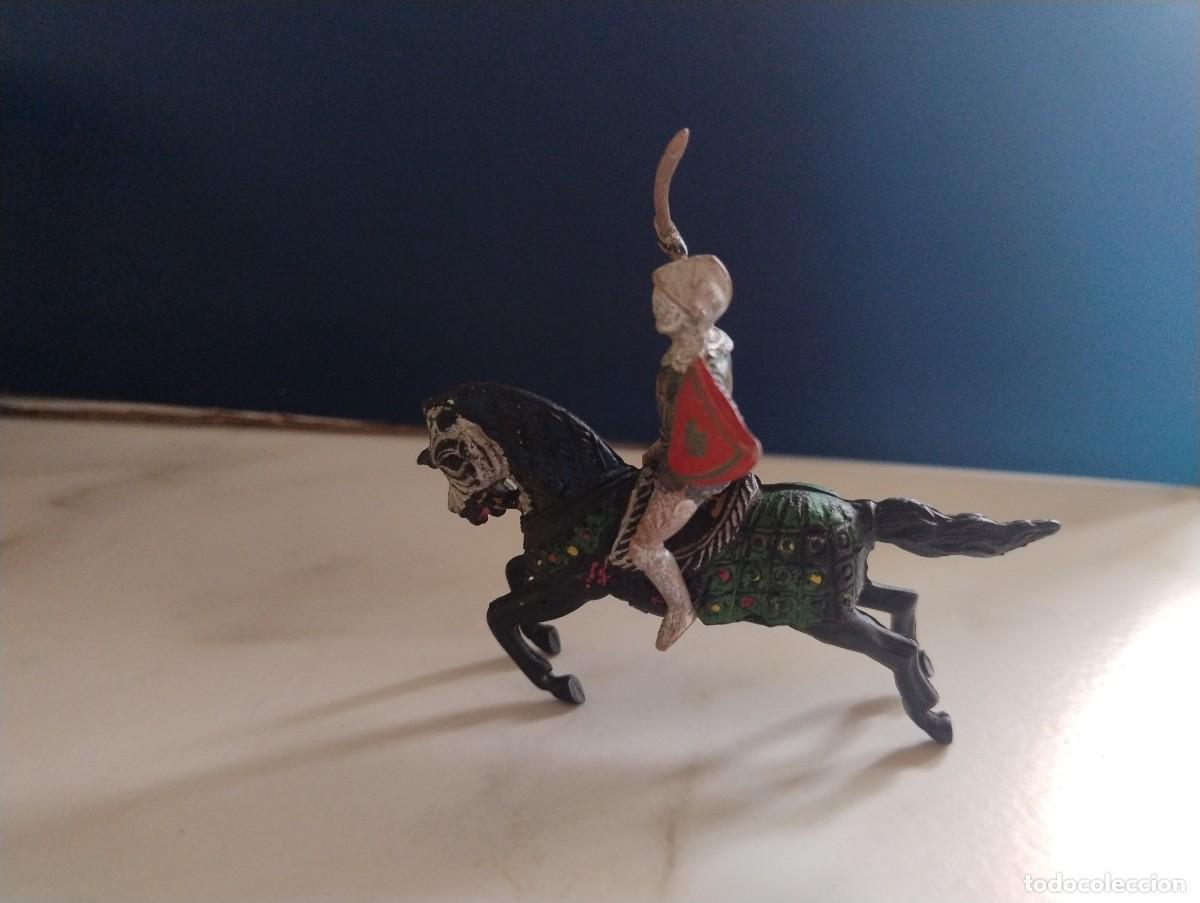 Figuras de goma y PVC: GUERRERO MEDIEVAL A CABALLO . FIGURA REAMSA N&ordm; 113 . SERIE TORNEO REAL . A&Ntilde;OS 50 EN GOMA