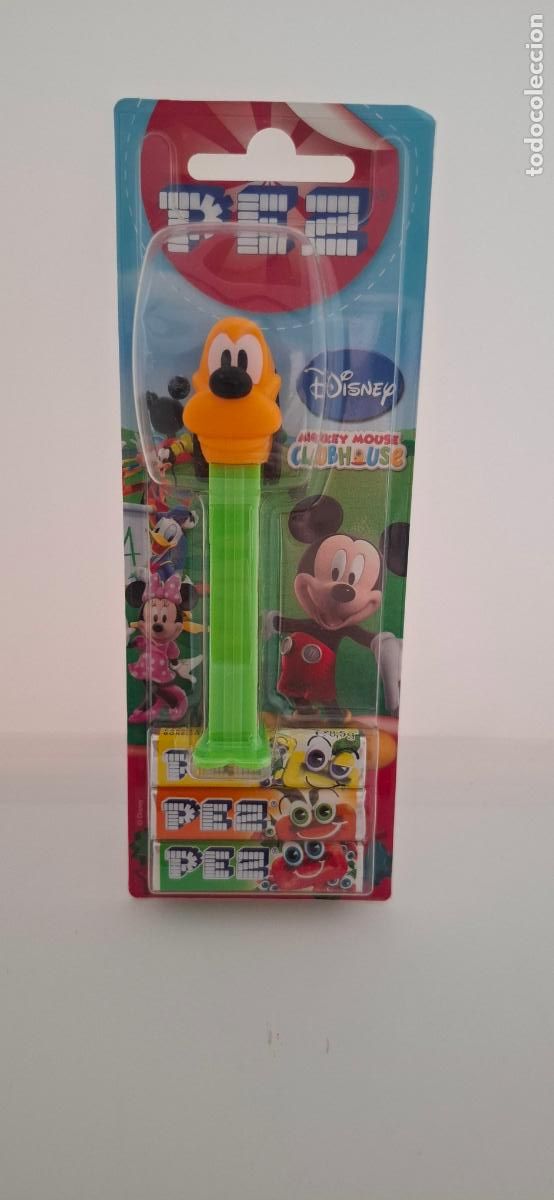 Figuras de goma y PVC dispensador PEZ: DISPENSADOR CARAMELOS &uml;PEZ&uml; Serie-Mickey Mouse CLUBHOUSE Disney