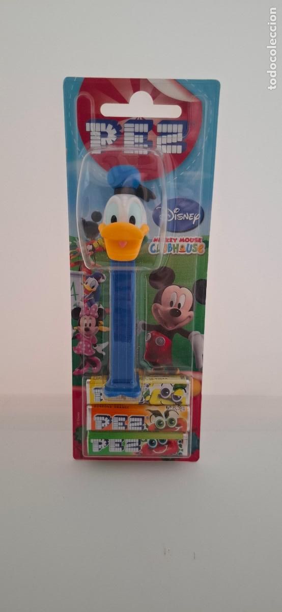 Figuras de goma y PVC dispensador PEZ: DISPENSADOR CARAMELOS &uml;PEZ&uml; Serie-Mickey Mouse CLUBHOUSE Disney