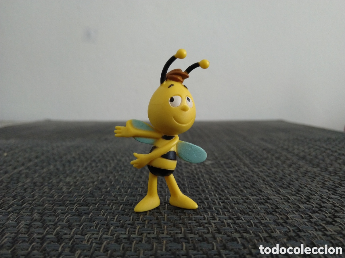 Figuras de goma y PVC: FIGURA PVC WILLY WILLIE ABEJA MAYA SERIE TV TELEVISION DIBUJOS ANIMADOS A&Ntilde;OS 80