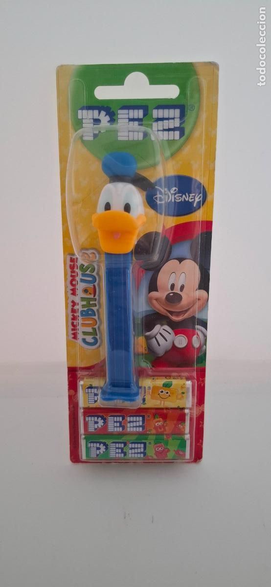 Figuras de goma y PVC dispensador PEZ: DISPENSADOR CARAMELOS &uml;PEZ&uml; Serie-Mickey Mouse CLUBHOUSE Disney