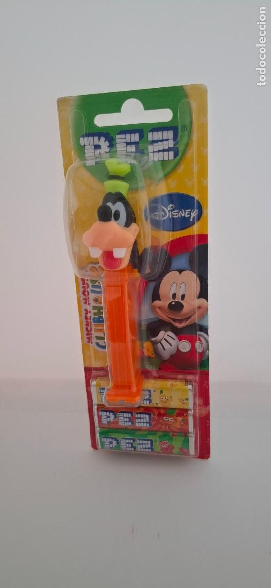 Figuras de goma y PVC dispensador PEZ: DISPENSADOR CARAMELOS &uml;PEZ&uml; Serie-Mickey Mouse CLUBHOUSE Disney