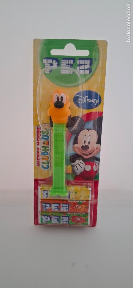 Figuras de goma y PVC dispensador PEZ: DISPENSADOR CARAMELOS &uml;PEZ&uml; Serie-Mickey Mouse CLUBHOUSE Disney