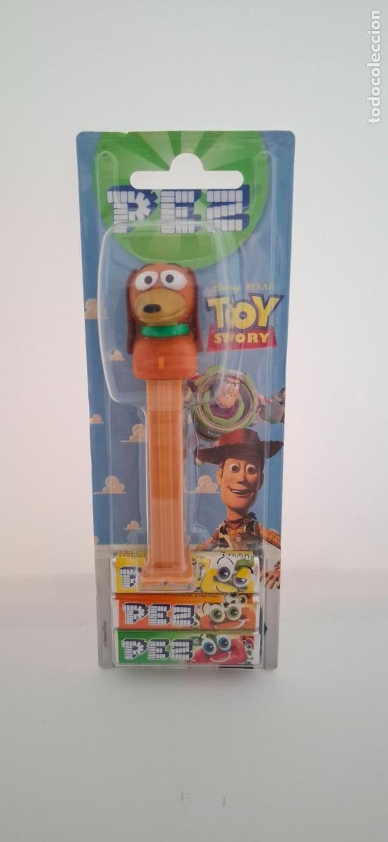 Figuras de goma y PVC dispensador PEZ: DISPENSADOR CARAMELOS &uml;PEZ&uml; Serie Toy Story Disney Pixar